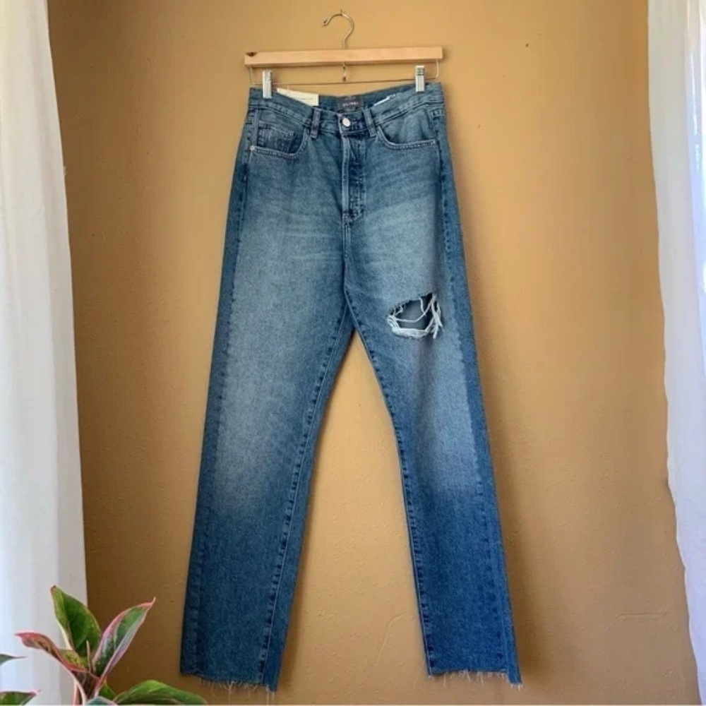 DL1961 Emilie High Rise Straight Jean